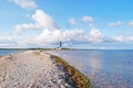 Lighthouse Sorve in Estonia Royalty Free Stock Photo