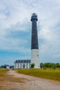 Lighthouse at Sorve peninsula in Estonia Royalty Free Stock Photo