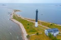 Lighthouse at Sorve peninsula in Estonia Royalty Free Stock Photo