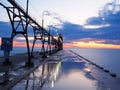 Light House, South Haven Royalty Free Stock Photo