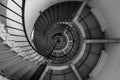 Lighthouse Spiral Staircase Royalty Free Stock Photo