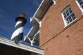 Lighthouse in St. Augustine Royalty Free Stock Photo