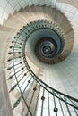Lighthouse staircase Royalty Free Stock Photo