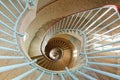 Lighthouse staircase Royalty Free Stock Photo