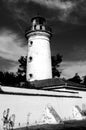 Lighthouse of Sulina. Romania. Sulina old lighthouse in Danube Delta, Tulcea, Romania. Royalty Free Stock Photo