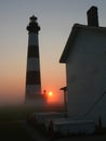 Lighthouse Sunrise Royalty Free Stock Photo