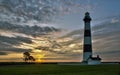 Lighthouse sunrise Royalty Free Stock Photo