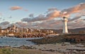 Lighthouse sunrise at wollongong