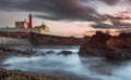 Lighthouse sunset