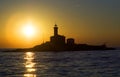 Lighthouse sunset