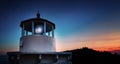 Lighthouse at Sunset Royalty Free Stock Photo