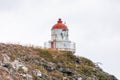 lighthouse at Taiaroa Head New Zealand Royalty Free Stock Photo