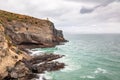 lighthouse at Taiaroa Head New Zealand Royalty Free Stock Photo