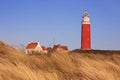 Lighthouse on Texel island in The Netherlands Royalty Free Stock Photo