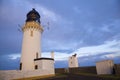 Lighthouse in Thurso Royalty Free Stock Photo