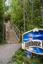 Lighthouse Trailhead in Goderich, Ontario