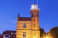 Lighthouse in Ustka Royalty Free Stock Photo