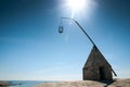 The lighthouse at Verdens End, Norway Royalty Free Stock Photo