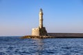 Lighthouse very old in Chania