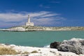 Lighthouse in Vieste, Apulia region, Italy Royalty Free Stock Photo