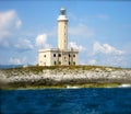 Lighthouse Vieste Royalty Free Stock Photo