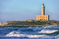 The Lighthouse of Vieste Royalty Free Stock Photo