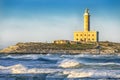 The Lighthouse of Vieste Royalty Free Stock Photo