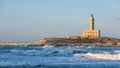 The Lighthouse of Vieste Royalty Free Stock Photo