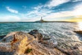 The Lighthouse of Vieste Royalty Free Stock Photo