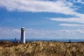 Lighthouse on Walney Island Royalty Free Stock Photo