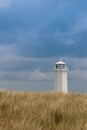 Lighthouse on Walney Island, Great Britain Royalty Free Stock Photo