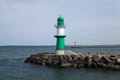 Lighthouse in warnemuende (germany)