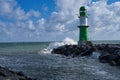 lighthouse warnemuende