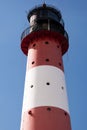 Lighthouse Westerheversand in Westerhever Royalty Free Stock Photo