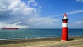 Lighthouse. Westkapelle, Netherlands Royalty Free Stock Photo