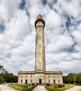 Lighthouse of the Whales on the Island of Re in France Royalty Free Stock Photo