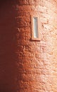 A Lighthouse Window at Buchan Ness, Boddam,Aberdeenshire,Scotland,UK. Royalty Free Stock Photo