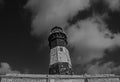 The Lighthouse in Winter Royalty Free Stock Photo