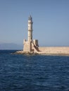 Lighthouse in xania Royalty Free Stock Photo