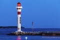 Lighthouses in Cannes Royalty Free Stock Photo