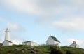 Lighthouses of Cape Spear Newfoundland Royalty Free Stock Photo