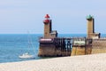 Lighthouses in Fecamp