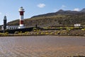 Lighthouses of Fuencaliente, Teneguia volcan, La P