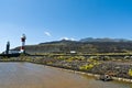 Lighthouses of Fuencaliente, Teneguia volcan, La P