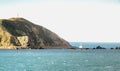 Lighthouses at Pencarrow Head Royalty Free Stock Photo