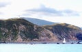 Lighthouses at Pencarrow Head Royalty Free Stock Photo