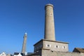 Lighthouses of Penmarc`h and Eckmul Royalty Free Stock Photo