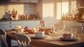 lighting blurred holiday home interior Royalty Free Stock Photo