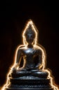 Lighting buddha