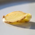 Lighting creates subtle shadows, emphasizing the ginger s texture and curvat Royalty Free Stock Photo